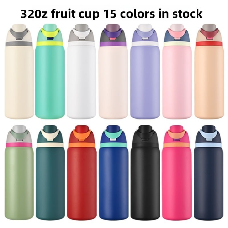 Sports Water Bottle Insulated - Botol Minum Olahraga 32oz, Tumbler Stainless