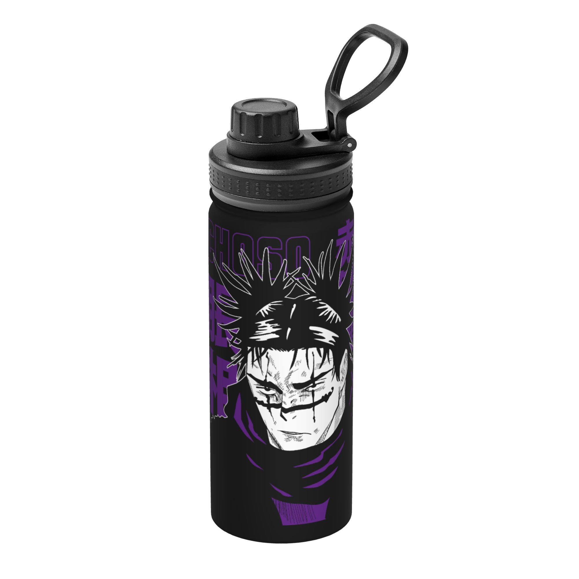 Sports Water Bottle Insulated - Botol Minum Terisolasi Olahraga Choso Jujutsu