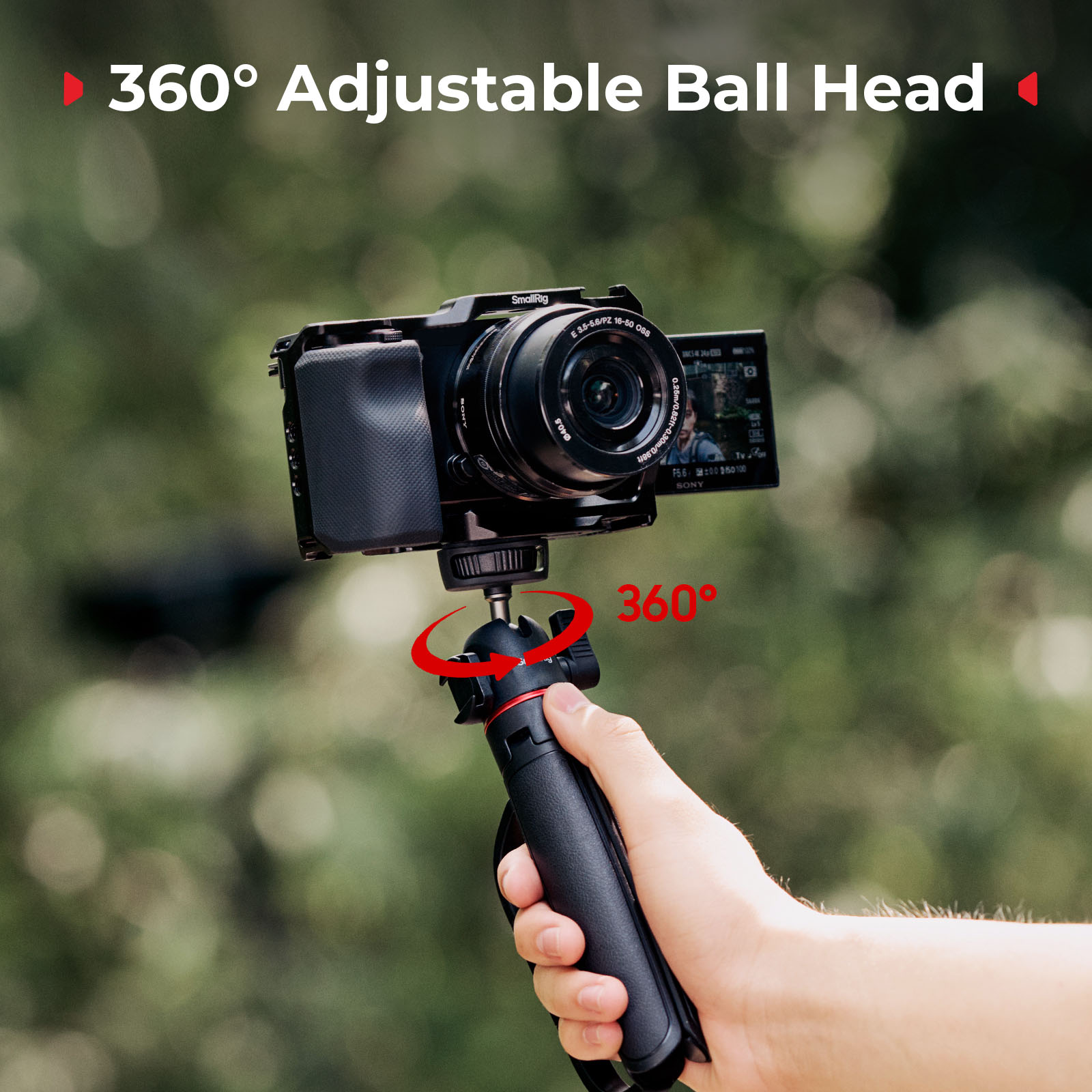 Lacrosse Stick Head - Tripod Vlog SmallRig VT-15 Bentuk Carabiner