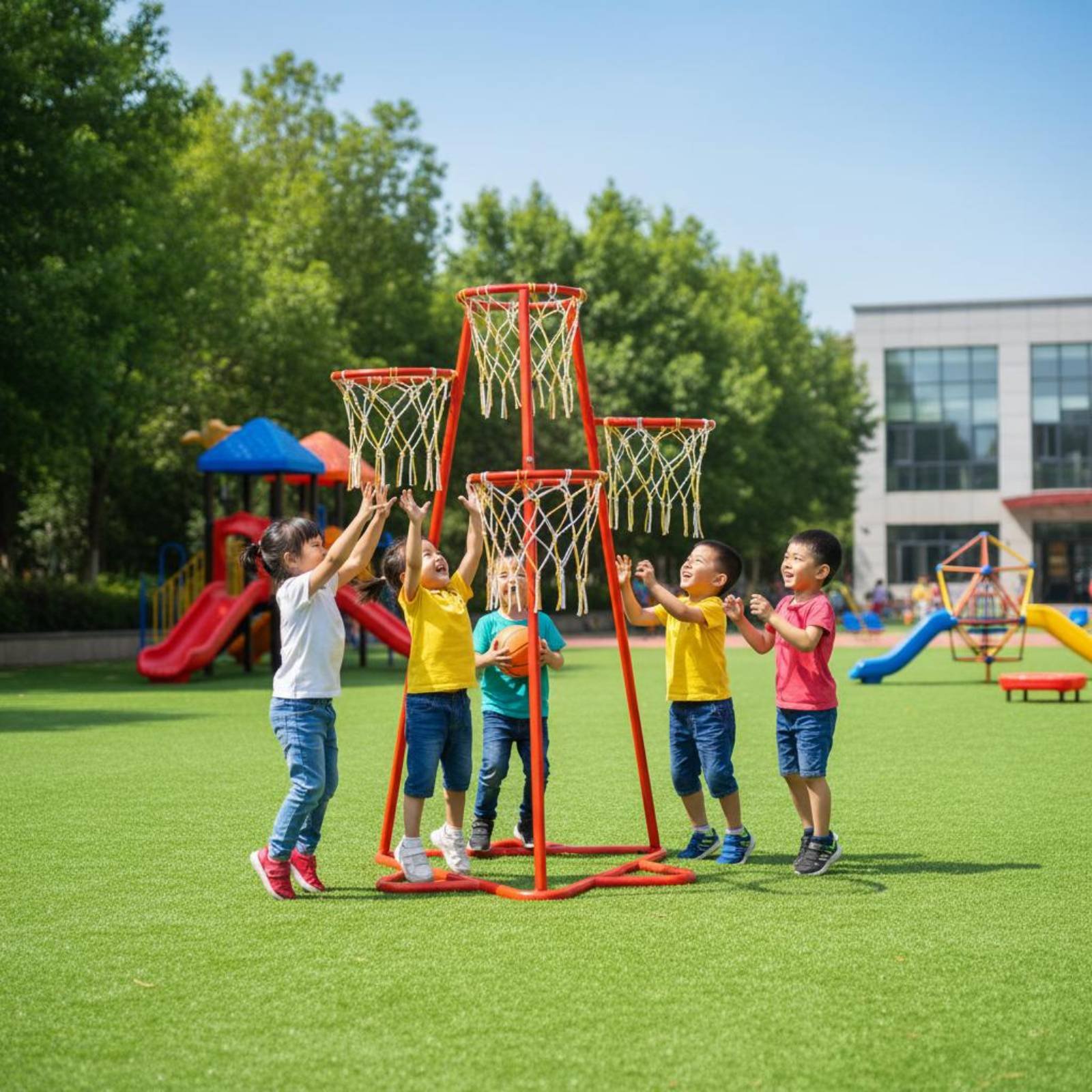 X Sports Equipment - Ring Basket Anak untuk Penggunaan Dalam