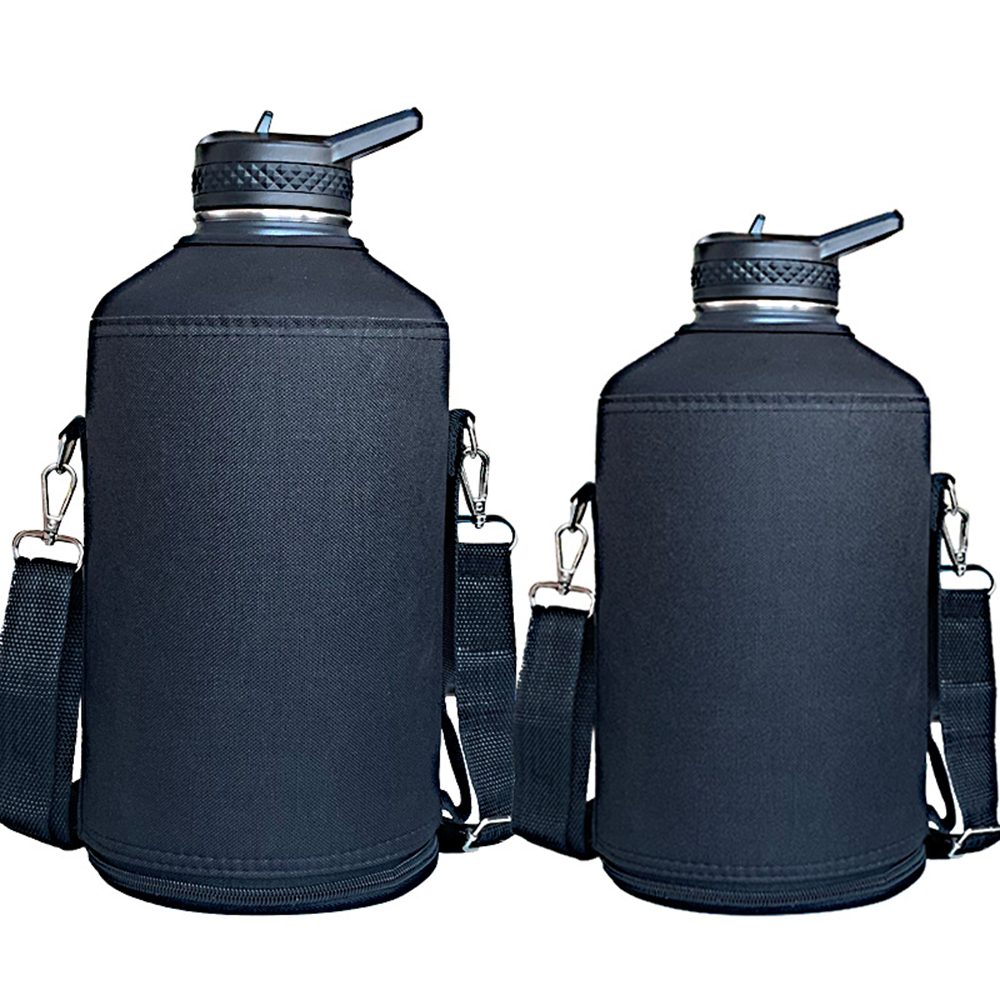 Sports Water Bottle Insulated - 64Oz 128Oz Tas Tempat Botol Air
