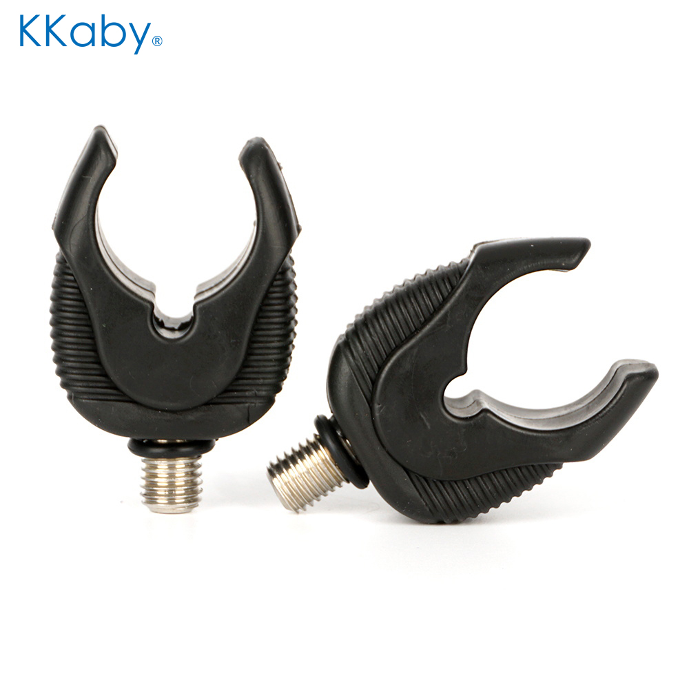 Lacrosse Stick Head - Penyangga Joran Pancing Kkaby 4Pcs Hitam