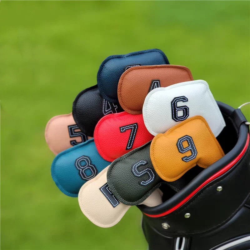 X Sports Equipment - 10pcs Sarung Kepala Stik Golf 4-9,P,A,S,X,