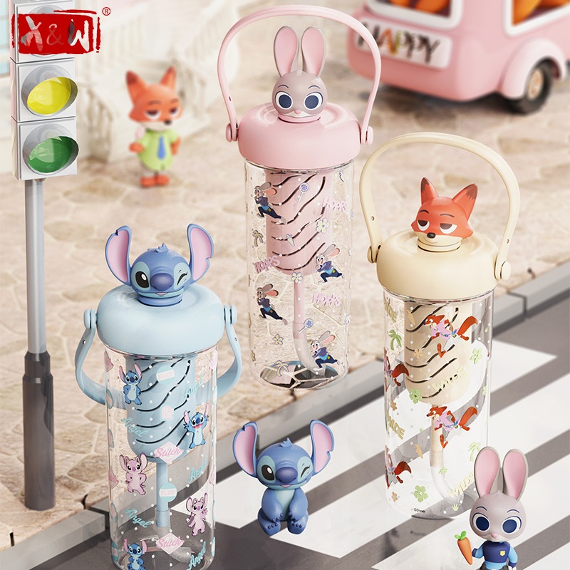 X Sports Equipment - X&W Zootopia Botol Air Sedotan Cangkir