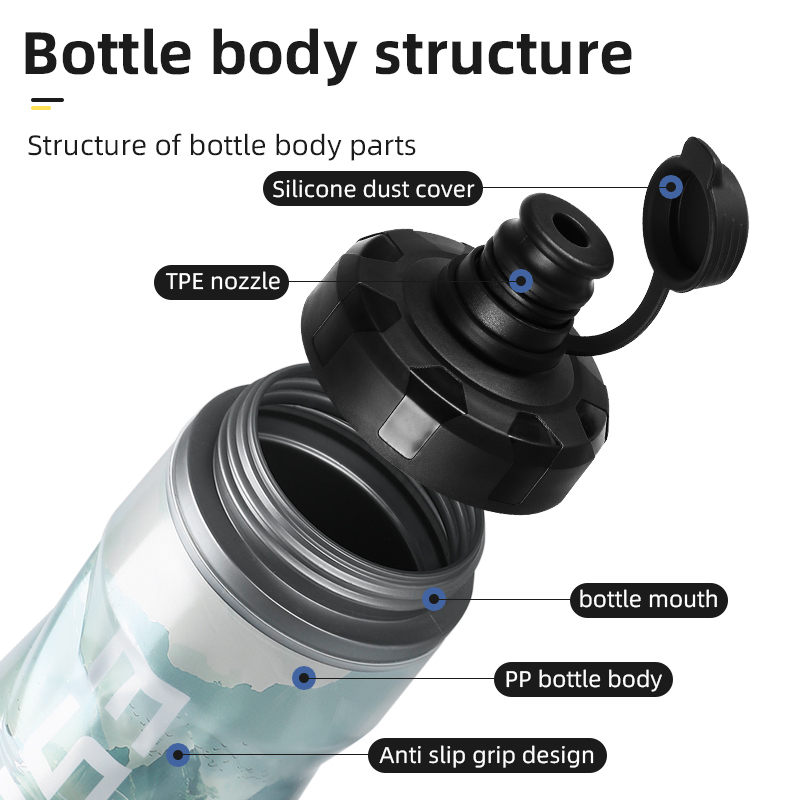 Botol Minum Sepeda ESLNF 610ml - Sports Water Bottle Insulated ulasan dan harga