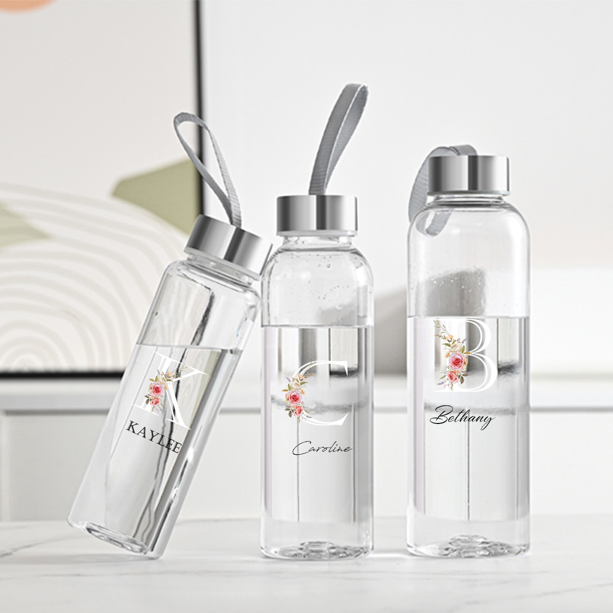 Botol Air Transparan dengan Na - Sports Equipment And Names ulasan dan harga