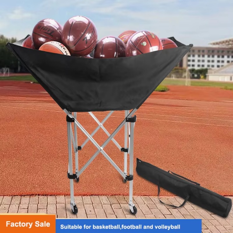Troli Bola Latihan Lipat Porta - Sports Equipment Basketball ulasan dan harga