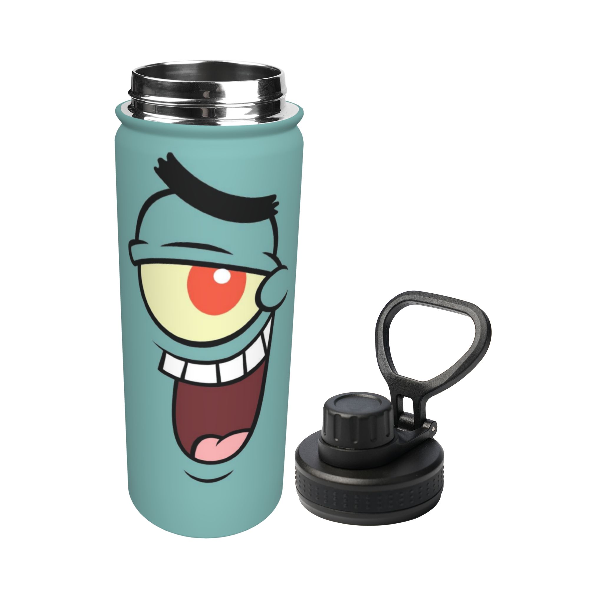 Botol Minum Termos Spongebob 1 - Sports Water Bottle Insulated ulasan dan harga