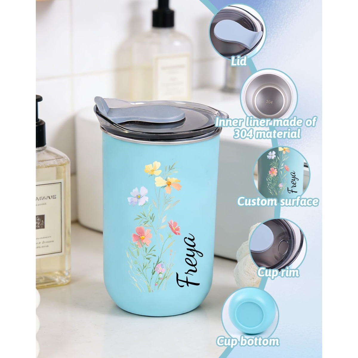 Botol Minum Kopi Terisolasi da - Sports Water Bottle Insulated ulasan dan harga
