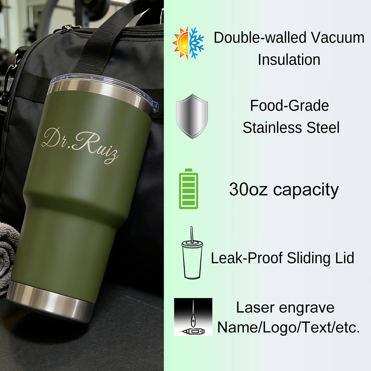 Tumbler Stainless Steel Vakum  - Sports Water Bottle Insulated ulasan dan harga
