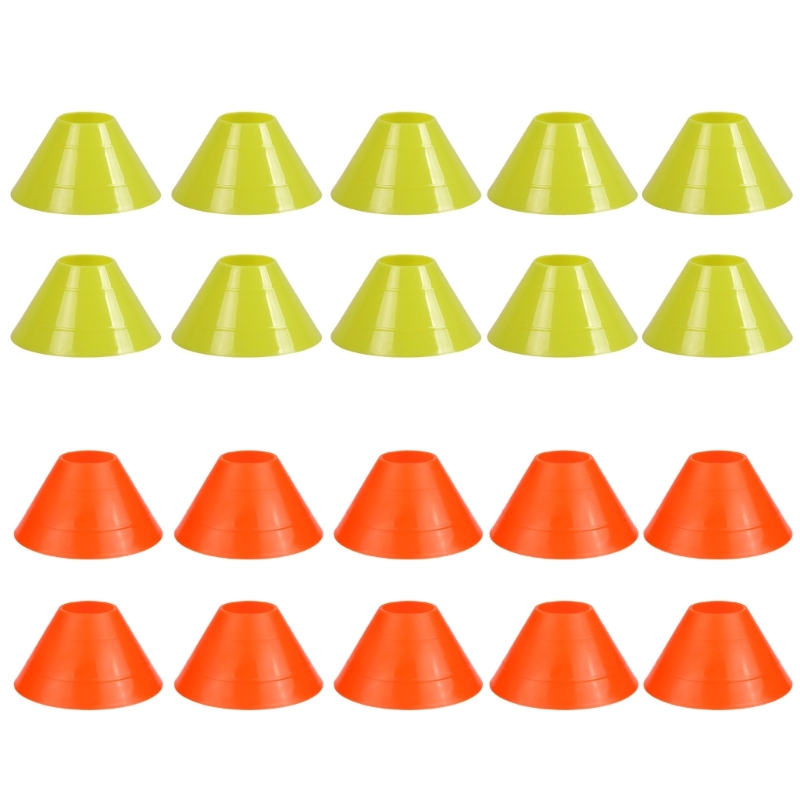 10 Buah Mark Disk Kerucut Sepa - Football Training Cone ulasan dan harga