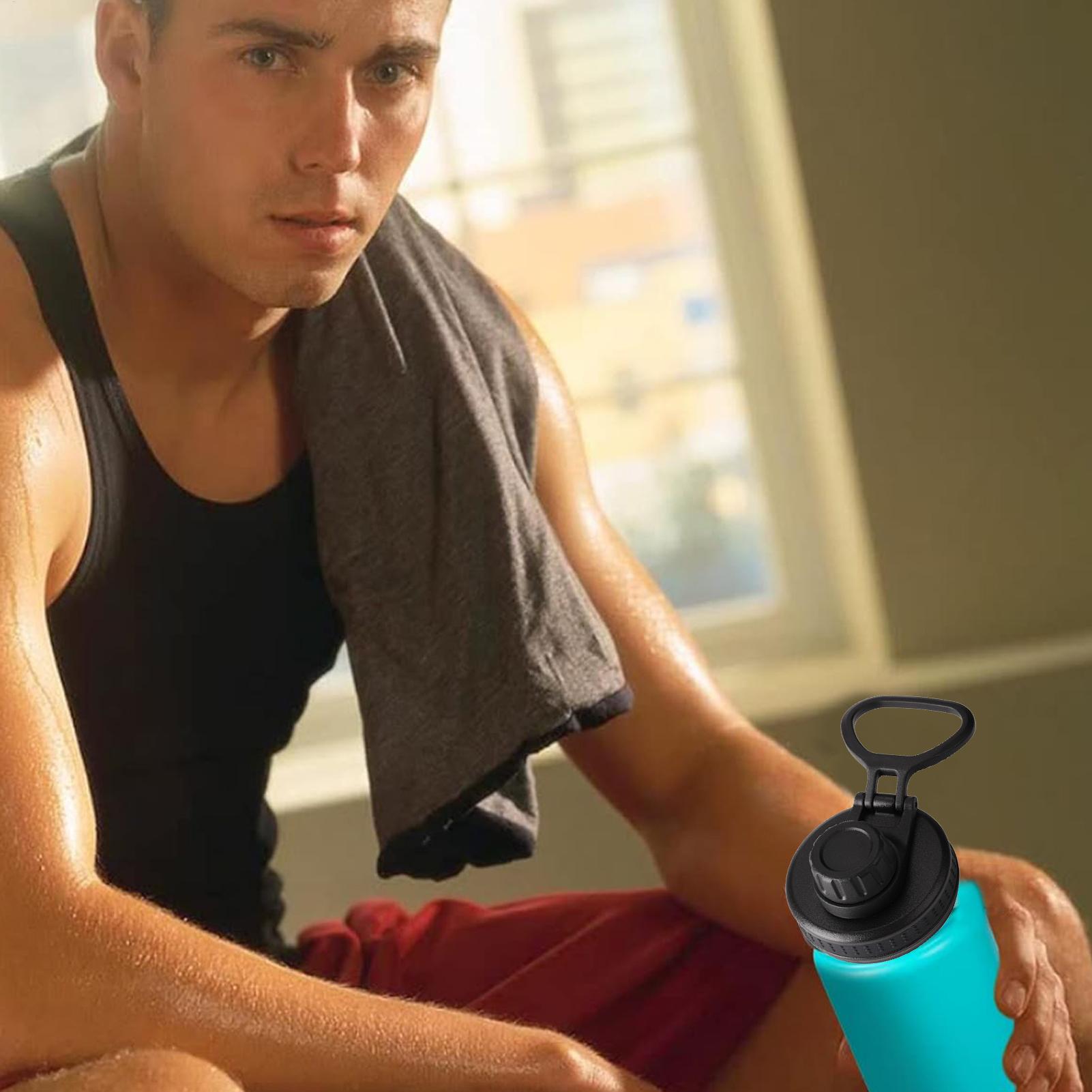 Tutup Botol Mulut Lebar Anti B - Sports Water Bottle Insulated ulasan dan harga