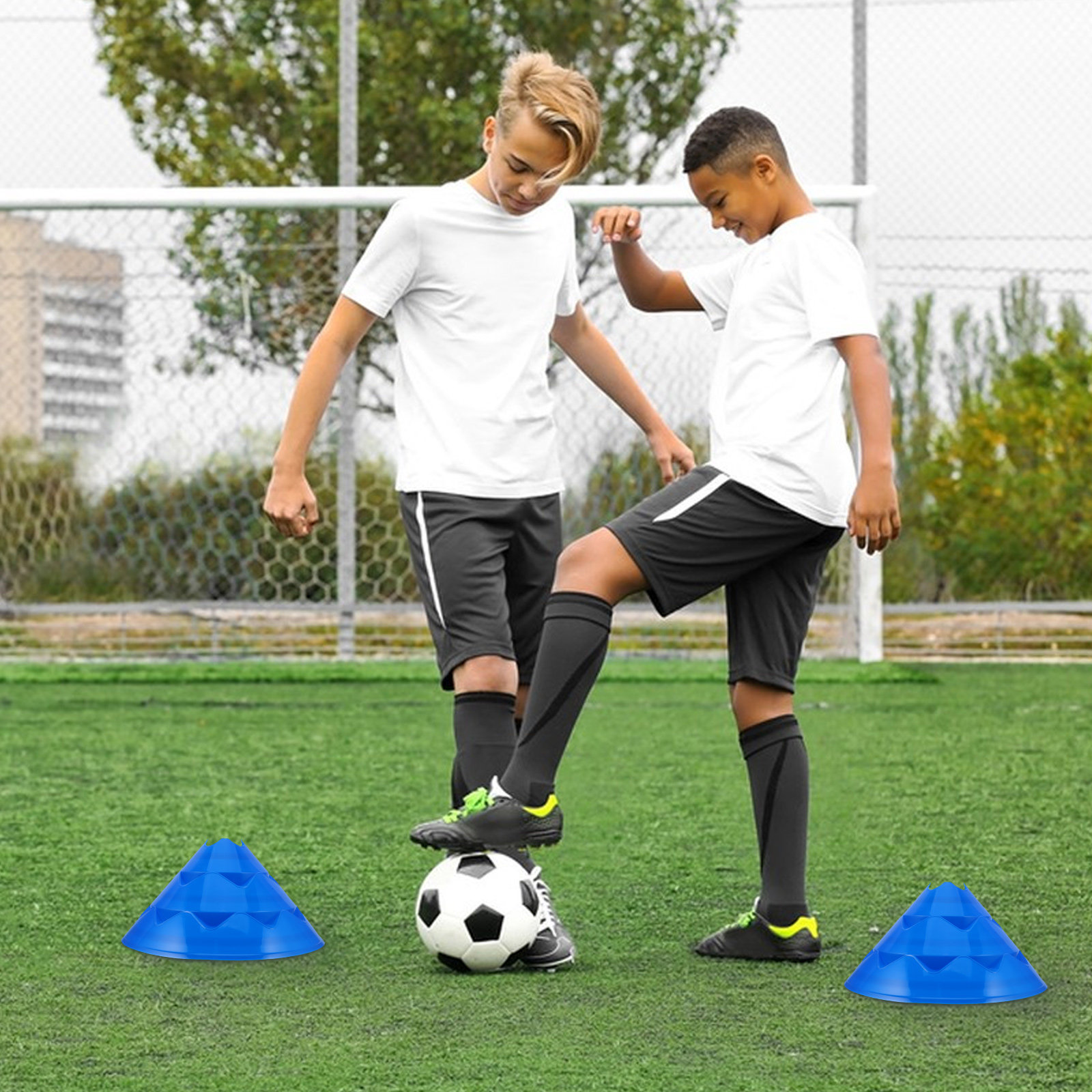 6 Buah Kerucut Latihan Sepak B - Sports Equipment Basketball ulasan dan harga