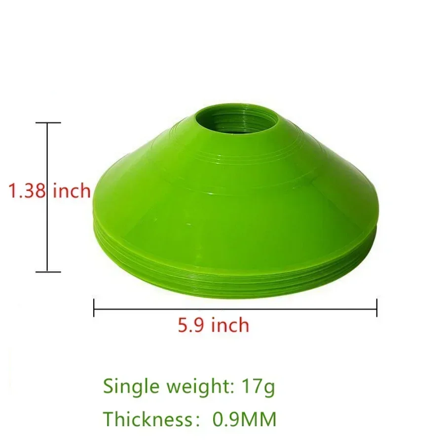 10 Buah Kerucut Sepak Bola, Ca - Football Training Cone ulasan dan harga