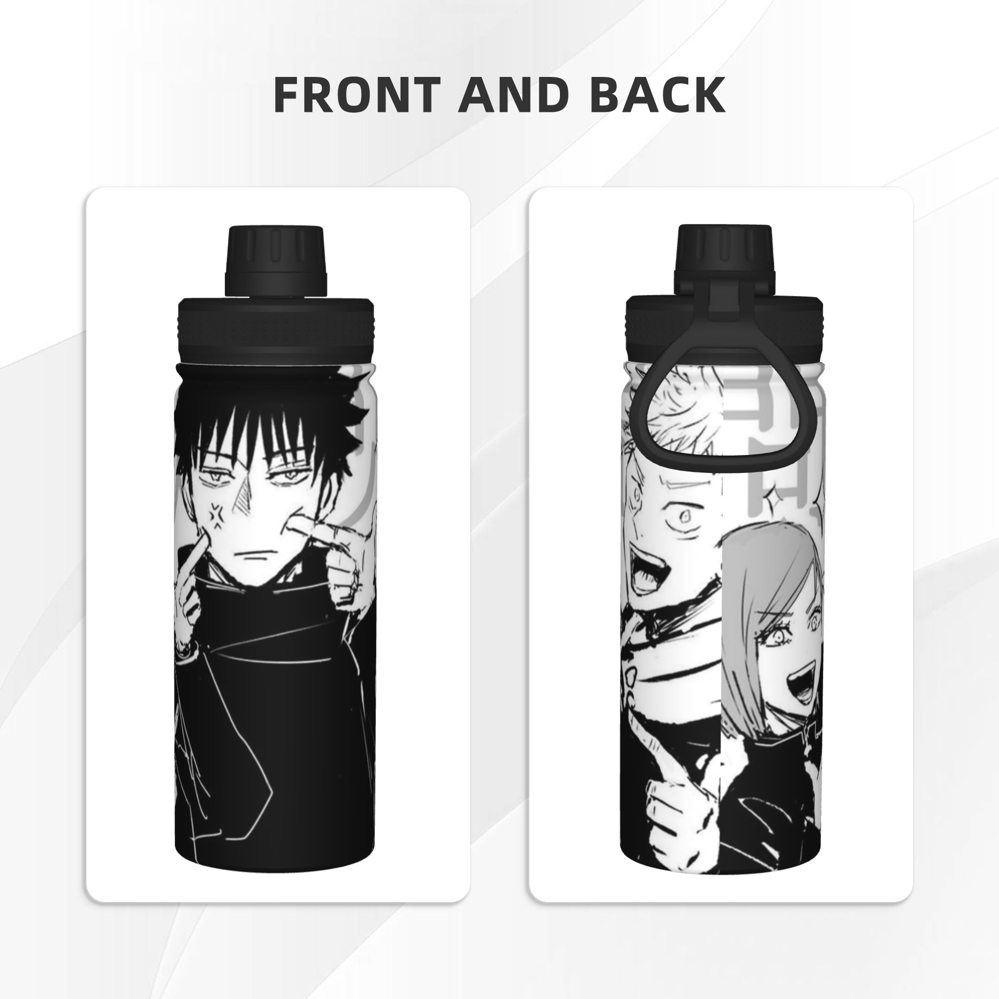 Botol Minum Termos Anime Jujut - Sports Water Bottle Insulated ulasan dan harga