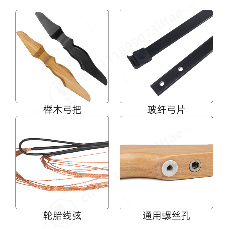 Set Busur Recurve Gagang Kayu  - Sports Equipment Archery ulasan dan harga