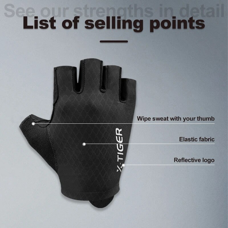 Sarung tangan bersepeda X-TIGE - X Sports Equipment ulasan dan harga